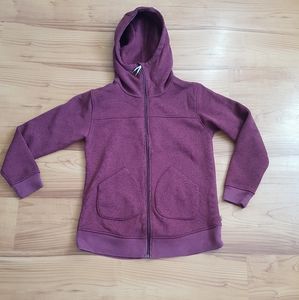 Burton zip-up sweater - large